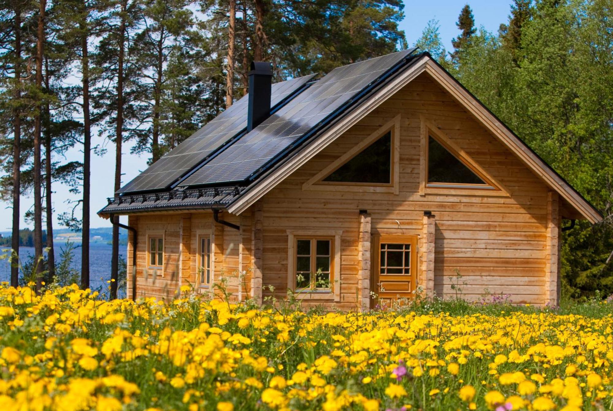 Blockhaus Am See - Komfort Umgeben Von Natur! Nalden المظهر الخارجي الصورة
